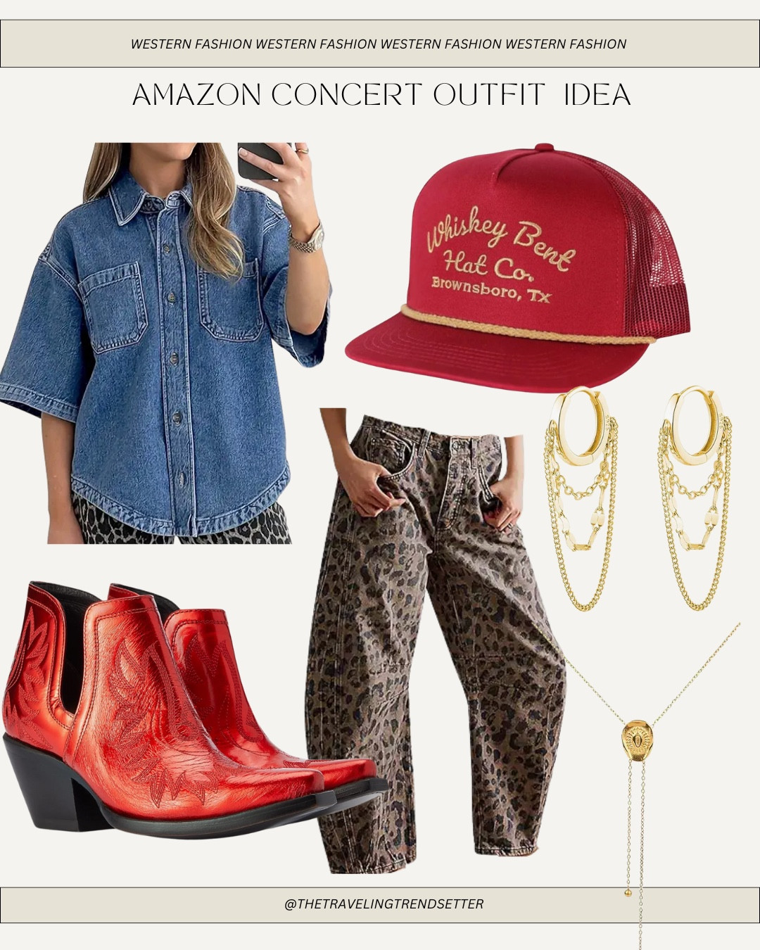 Amazon fashion outfit western idea 

#LTKFindsUnder50 #LTKStyleTip #LTKFindsUnder100