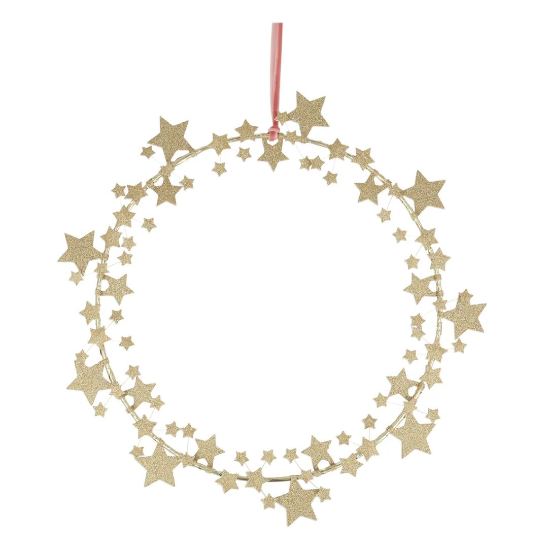 Sparkly Star Wreath | Ellie and Piper