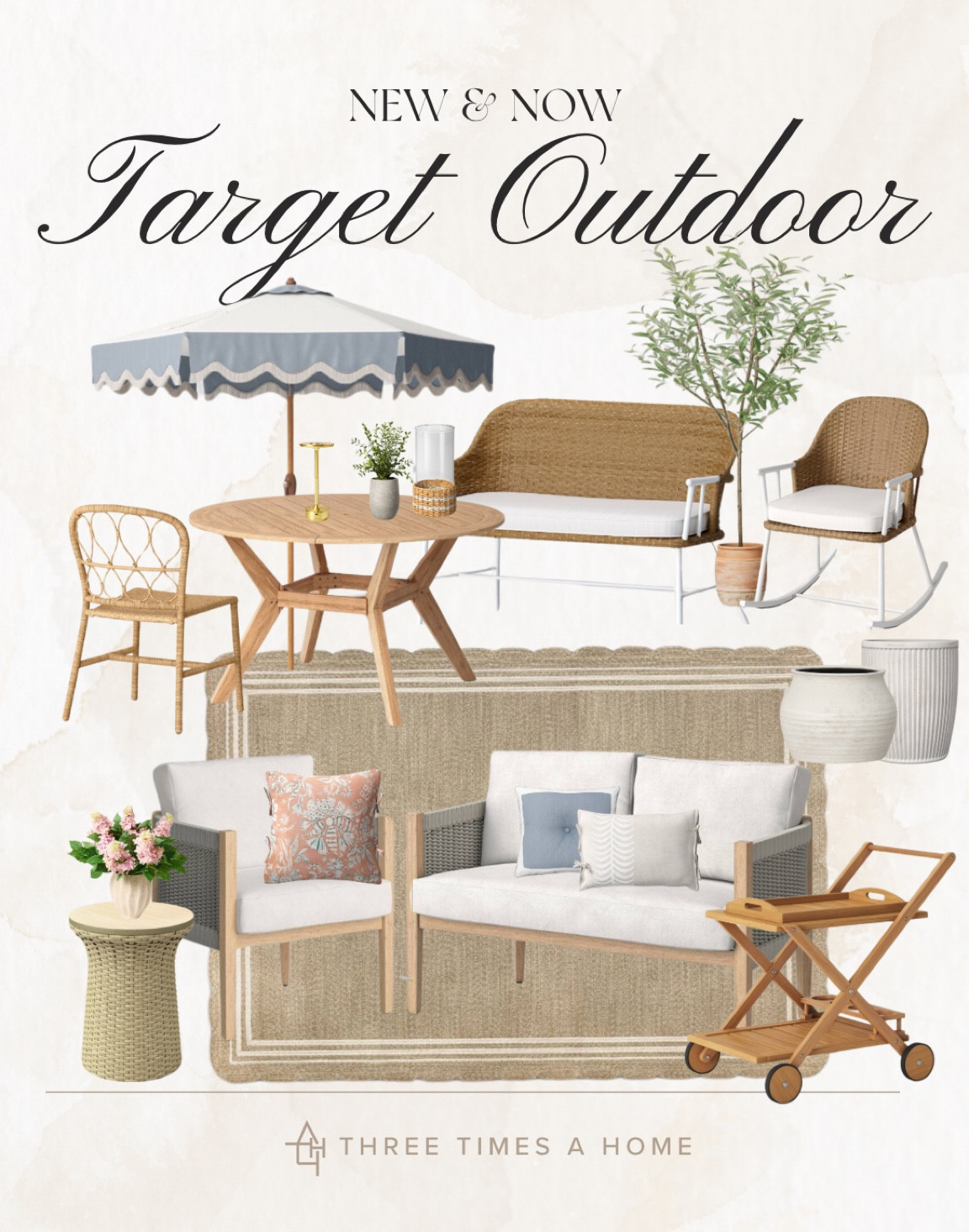 New target outdoor finds for your patio or backyard space this spring 

#LTKHome #LTKSeasonal #LTKFindsUnder100