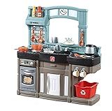 Step2 Best Chefs Kitchen Set for Kids – Includes 25 Toy Kitchen Accessories, Interactive Featur... | Amazon (US)
