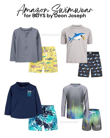 Boys love to swim! Getting ready for summer? Get these coords for your kiddos so they can enjoy under the sun. 

#LTKstyletip #LTKswim #LTKkids