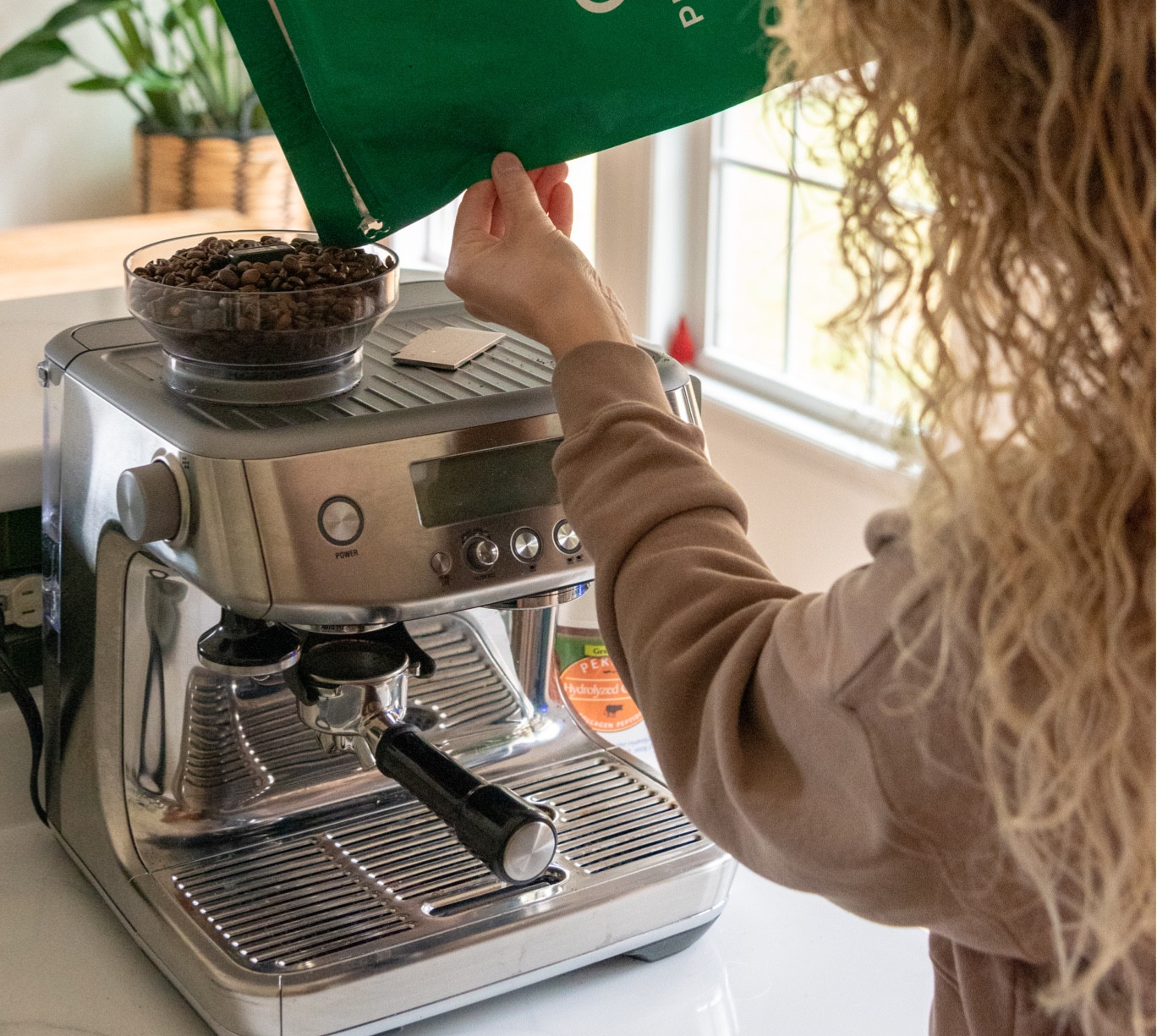 Our espresso machine is on sale — $150 off! 
