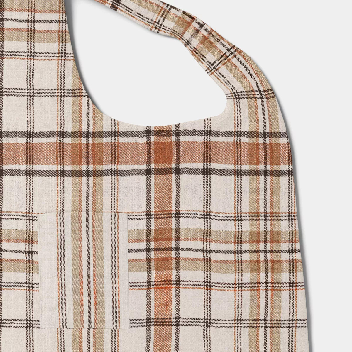 Plaid Smocked Apron Green - Threshold\u2122 | Target