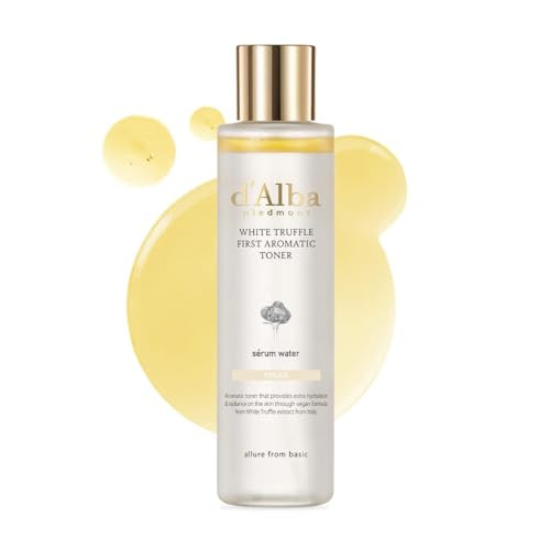d’Alba Italian White Truffle First Aromatic Toner, Vegan Skincare, Gentle Hydrating Toner with White Truffles, Weakly Acidic Toner, Skin Texture Enhancement, Surfactant Free | Amazon (US)