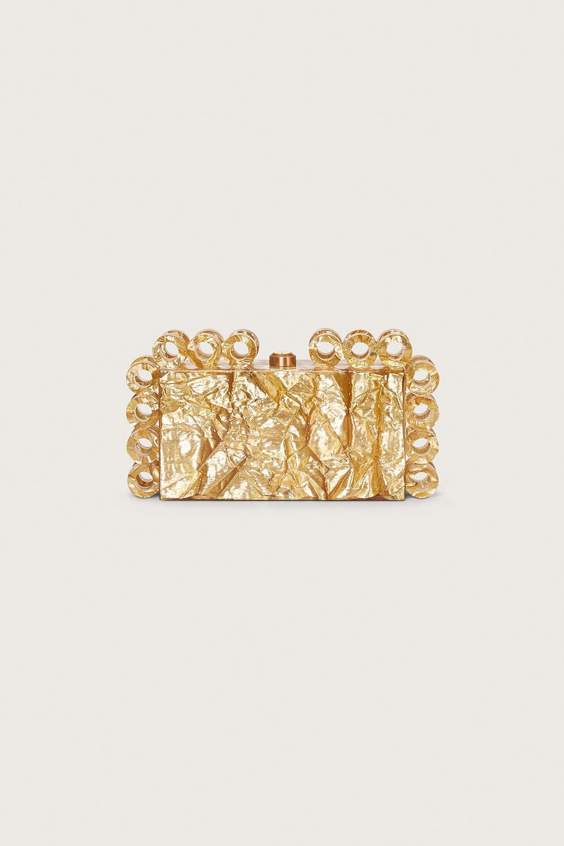 HARLOW CLUTCH - GOLD | Cult Gaia - US