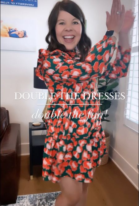 How can you stop at one when dresses are this stinkin’ FUN!!! Comment LINK to shop these looks 💛

@michellemcdowelldesigns just dropped their Feeling Festive collection and it’s all heart-eyes here! This Tilley dress is perfection no matter which print you pick and you’ll be ready for all the invitations flooding your mailbox! 

It’s hard to pick a favorite but I have to know… which one is yours?! Flowers or animal print?!

My code “GIRLMEETSBOW” will save you 20% on these party ready looks!

#LTKSeasonal #LTKHoliday #LTKfindsunder100