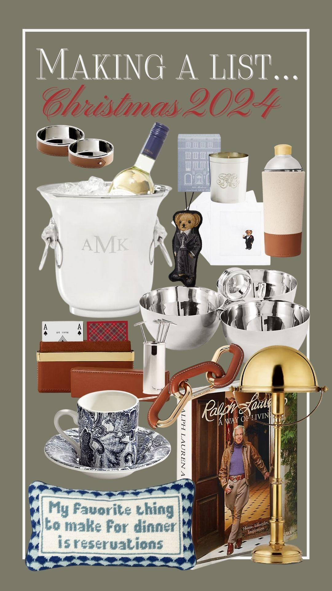 Making a list...Christmas 2024! Luxury Ralph Lauren Home 🎄✨ 

Gift guide for the homebody, gift guide for her, gift guide for wife, gift guide for mom, gifts for girls, grandmillennial gift guide 

 #LTKCyberWeek #LTKGiftGuide #LTKHoliday