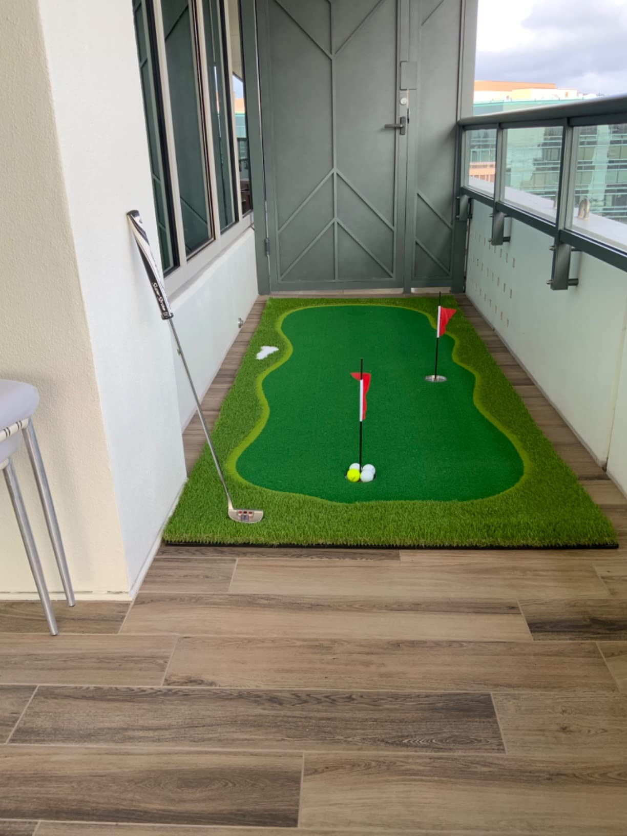 Golf Putting Green, Practice Putting Green Mat, Large Professional Golfing Training Mat for Indoo... | Amazon (US)