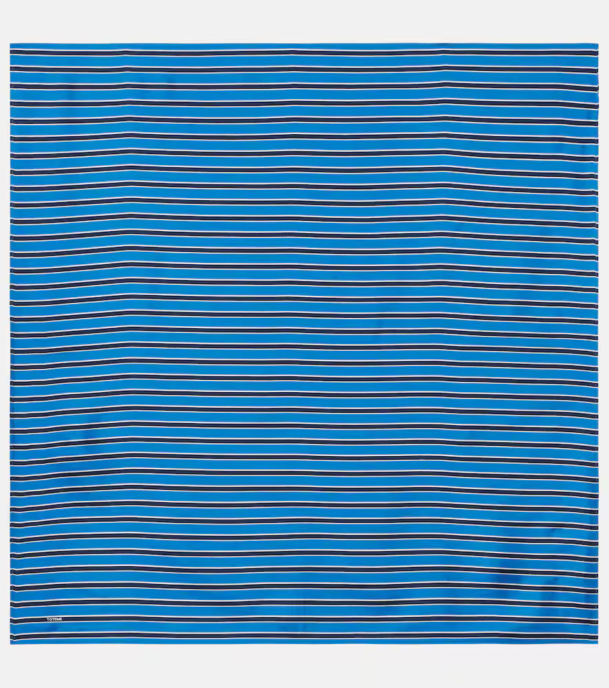Toteme Striped silk scarf | Mytheresa (INTL)