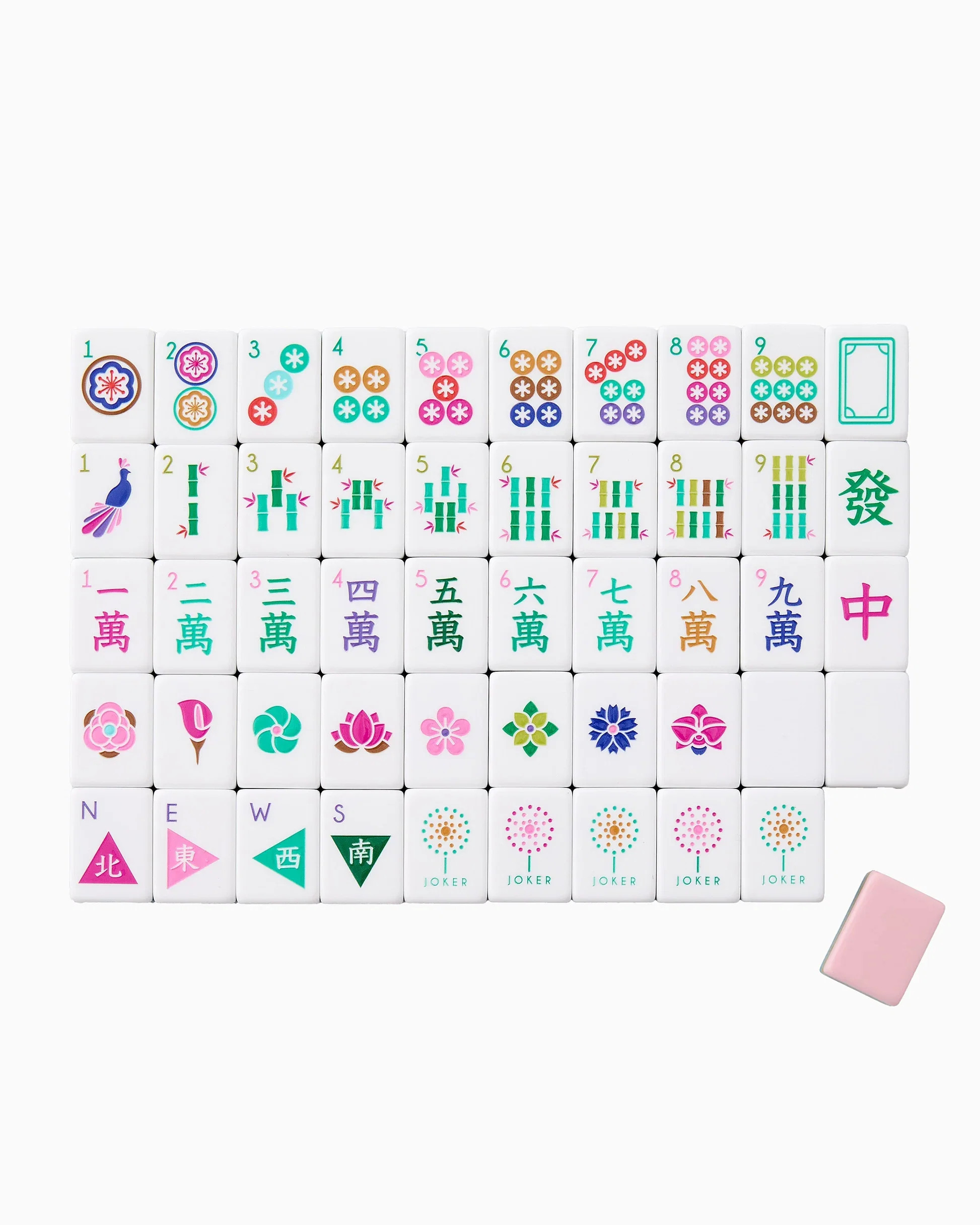 La Fete Mahjong Tiles | Eco Chic Home