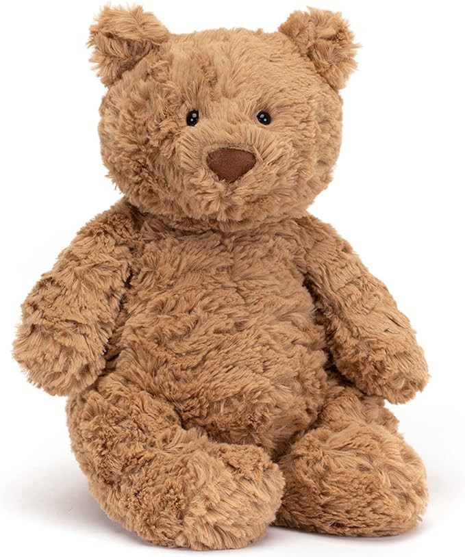 Jellycat Bartholomew Bear Stuffed Animal, Medium, 10 inches - Teddy Bear Plush - Soft and Huggabl... | Amazon (US)