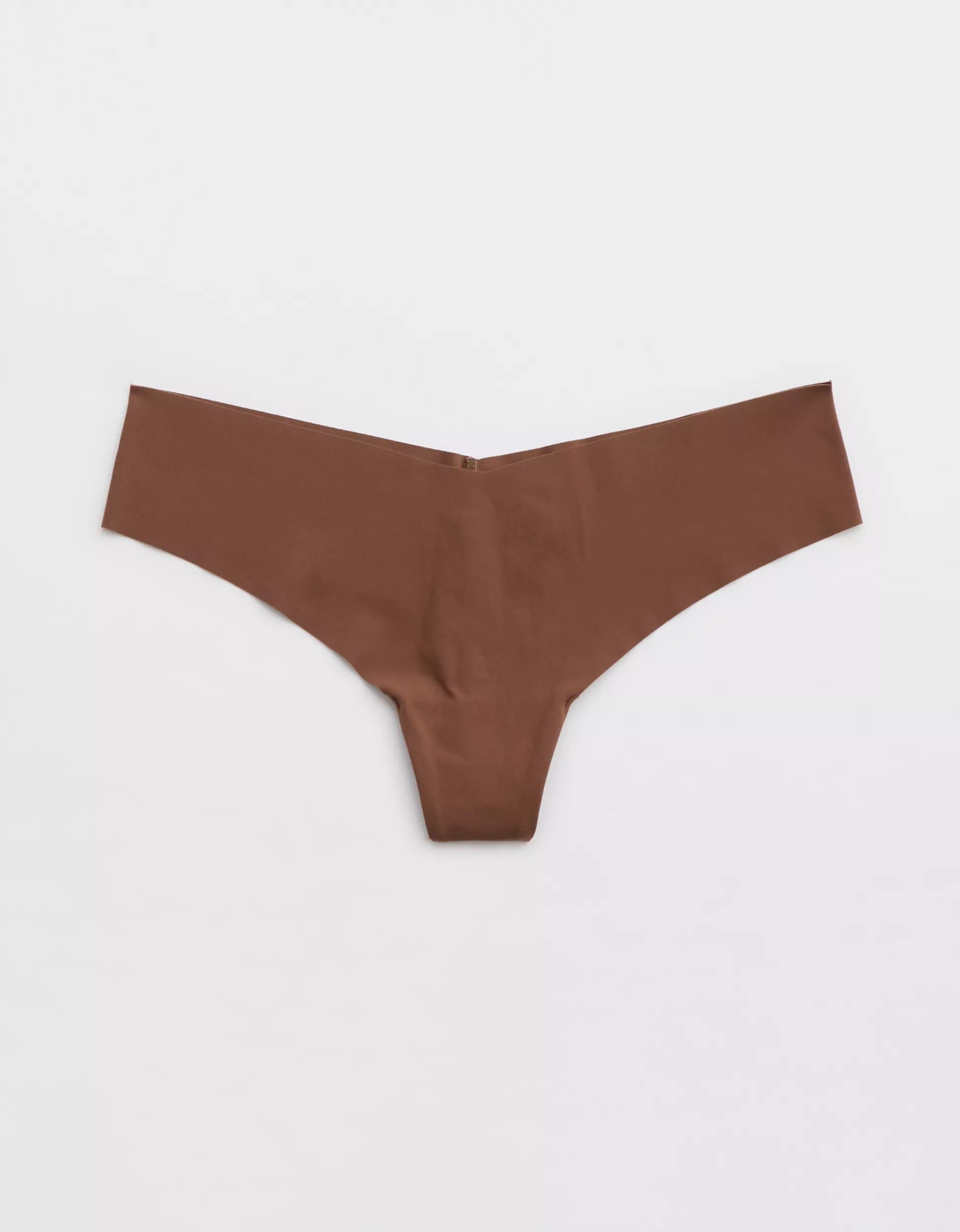 SMOOTHEZ No Show Thong Underwear | Aerie