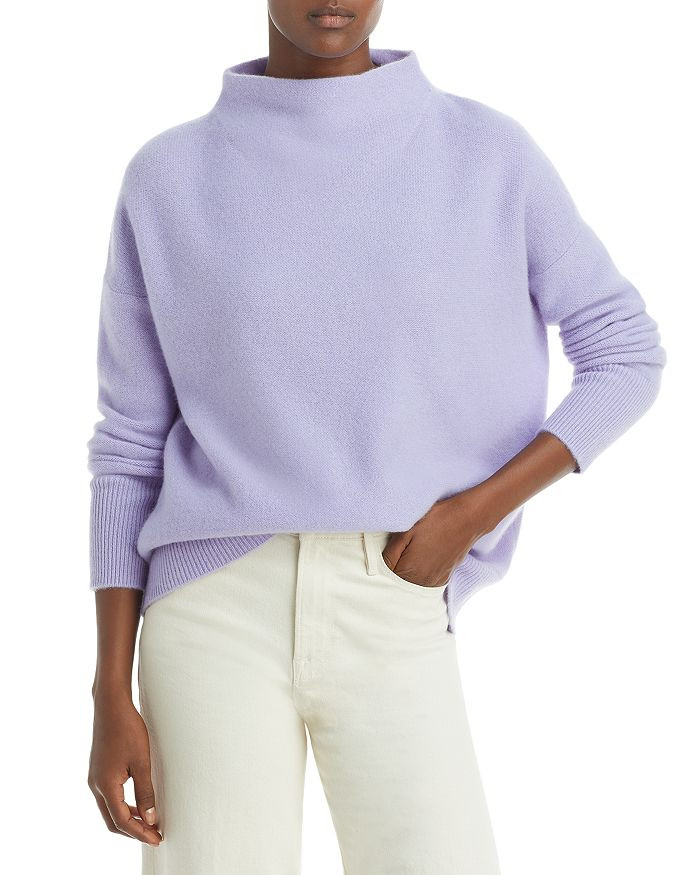Boiled Cashmere Funnel Neck Sweater | Bloomingdale's (US)