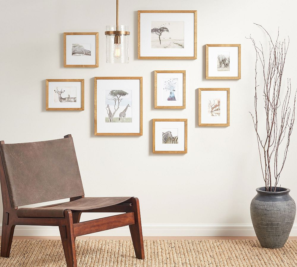 8-Piece Wood Gallery Frame Set | Pottery Barn (US)
