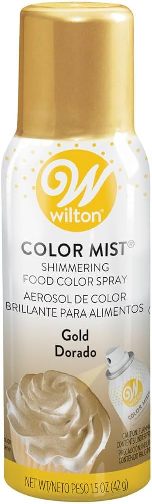 Wilton Color Mist, Shimmering Food Color Spray, for Decorating Cakes, Cookies, Cupcakes or any Fo... | Amazon (US)