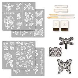 Martha Stewart™ Flora & Fauna Stencil Kit - 13 pc. - 68510 | Plaid Crafts