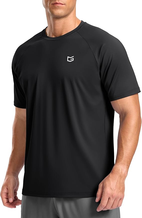 G Gradual Men's Athletic Workout T-Shirts Moisture Wicking Cooling Running Shirts Short Sleeve Pe... | Amazon (US)