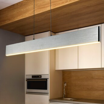 JONATHAN  Y Draper Minimalistic Modern/Contemporary Linear LED Hanging Pendant Light | Lowe's