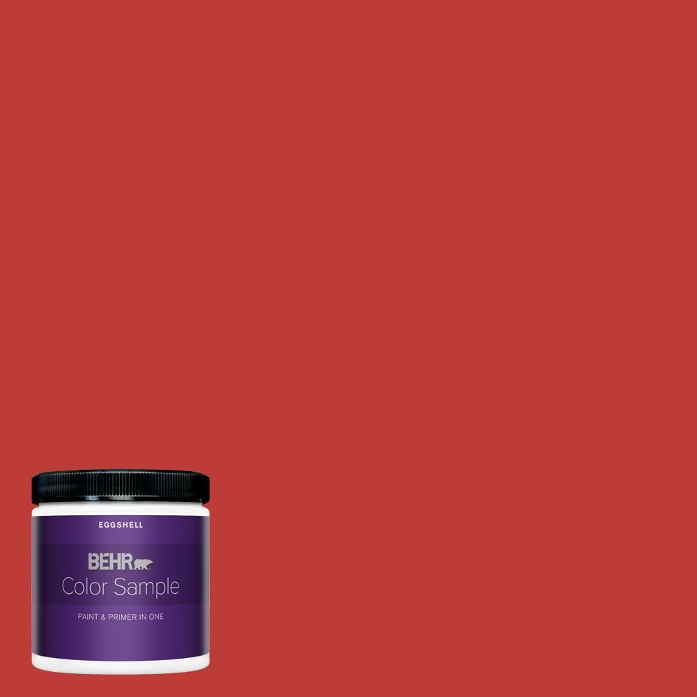 BEHR PREMIUM PLUS 8 oz. #P150-7 Flirt Alert Eggshell Enamel Interior Paint and Primer in One Sample | The Home Depot