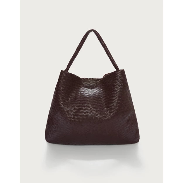 Leather Woven Oversized Shoulder Bag | Luxury Gifts | The  White Co... | The White Company UK & ROW