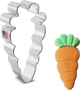 Carrot Cookie Cutter, 4" Made in USA by Ann Clark | Amazon (US)