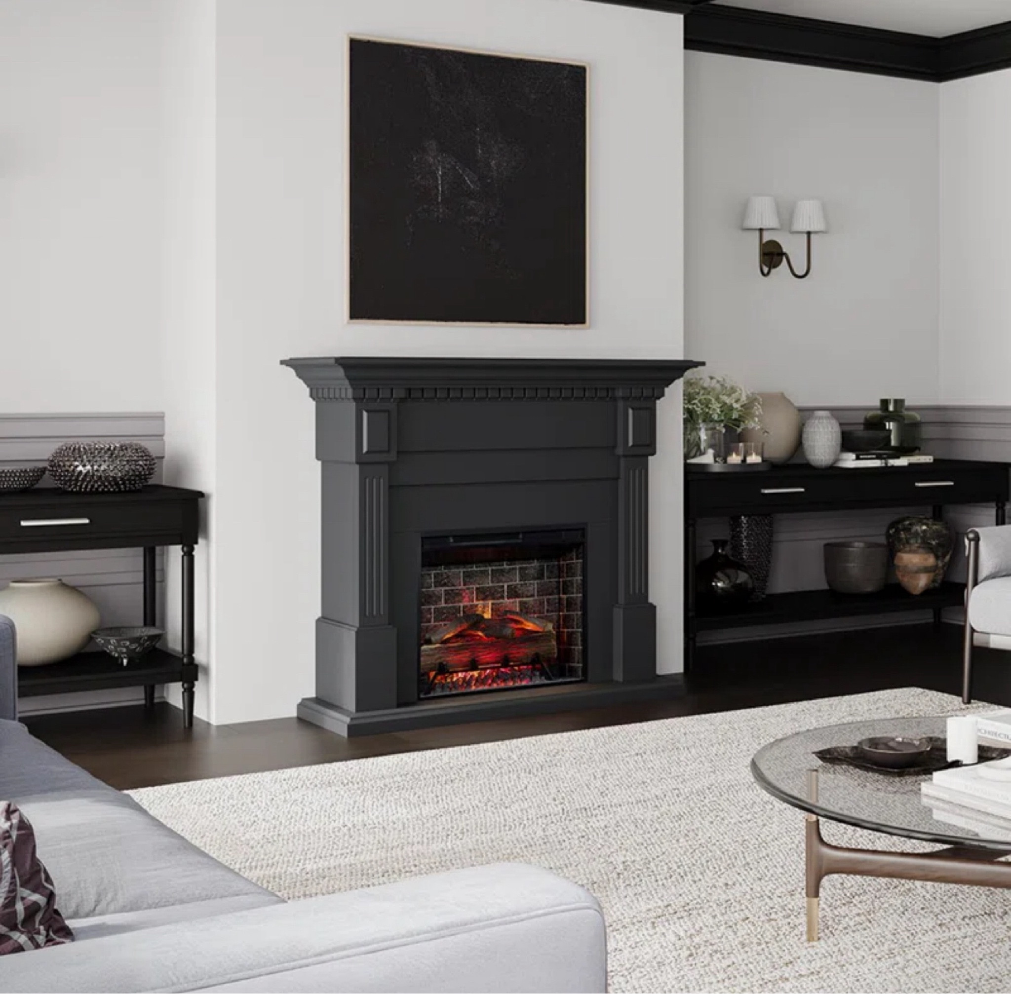 Modern Ember Augustine Mantel Package with 28" Electric Fireplace

#LTKHoliday #LTKHome #LTKStyleTip