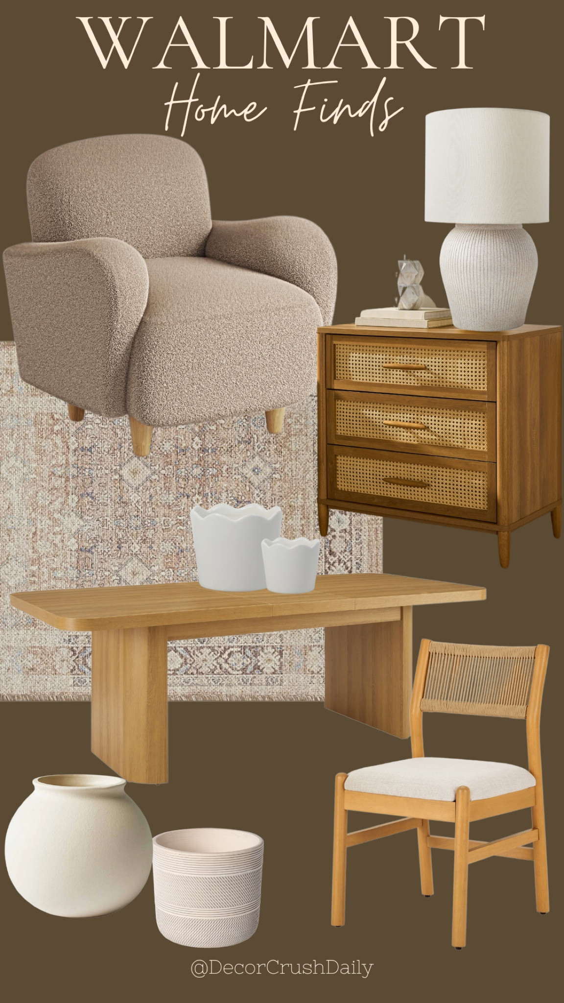 Walmart new home spring decor finds on a budget

Walmart rugs, Walmart lamp, Walmart vases, Walmart furniture

#LTKHome #LTKMostLoved #LTKStyleTip