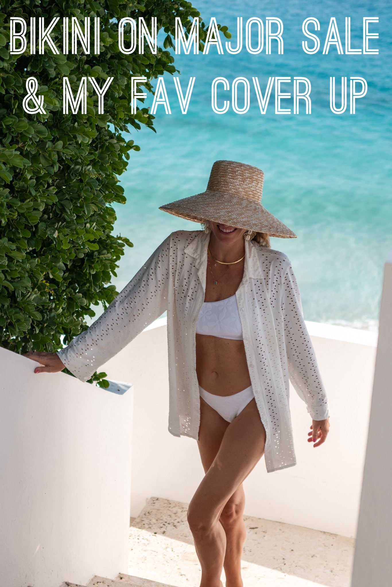 This bikini is on MAJOR sale & it goes so perfectly with this easy cover up (soooo comfy and breezy!)  #vacation #swimcoverup

#LTKSeasonal #LTKTravel #LTKSwim