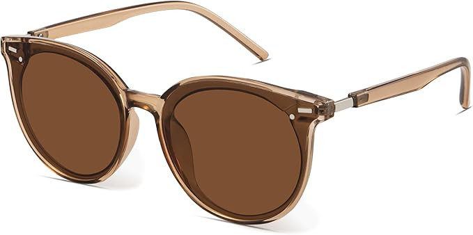 livho Trendy Polarized Sunglasses Women, Retro Sun Glasses for Women 2024, Round Sunglasses for W... | Amazon (US)