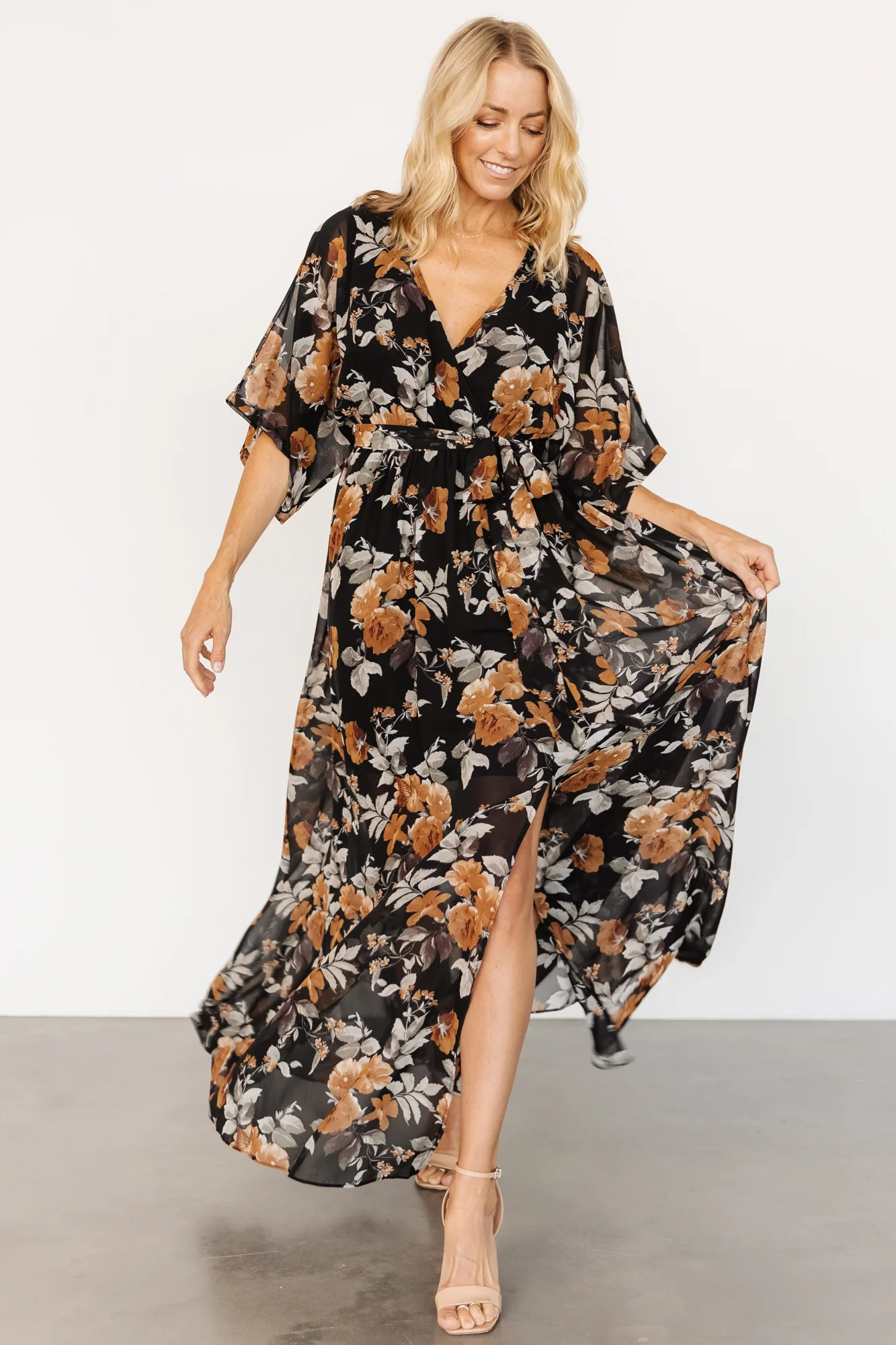 Kia Kimono Maxi Dress | Baltic Born