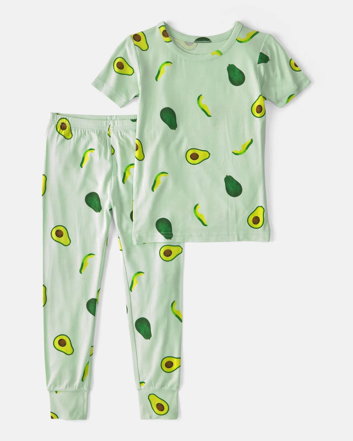 Toddler Avocado PurelySoft 2-Piece Pajama Set - Green | Carter's Inc