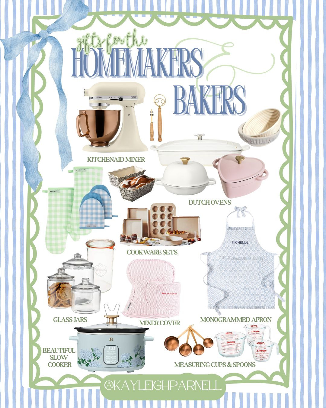 those that bake - always stay on the nice list! spoil them this season and maybe they'll treat you right back 🥖🧑🏻‍🍳🎄🍪 

 #LTKGiftGuide #LTKHoliday #LTKHome