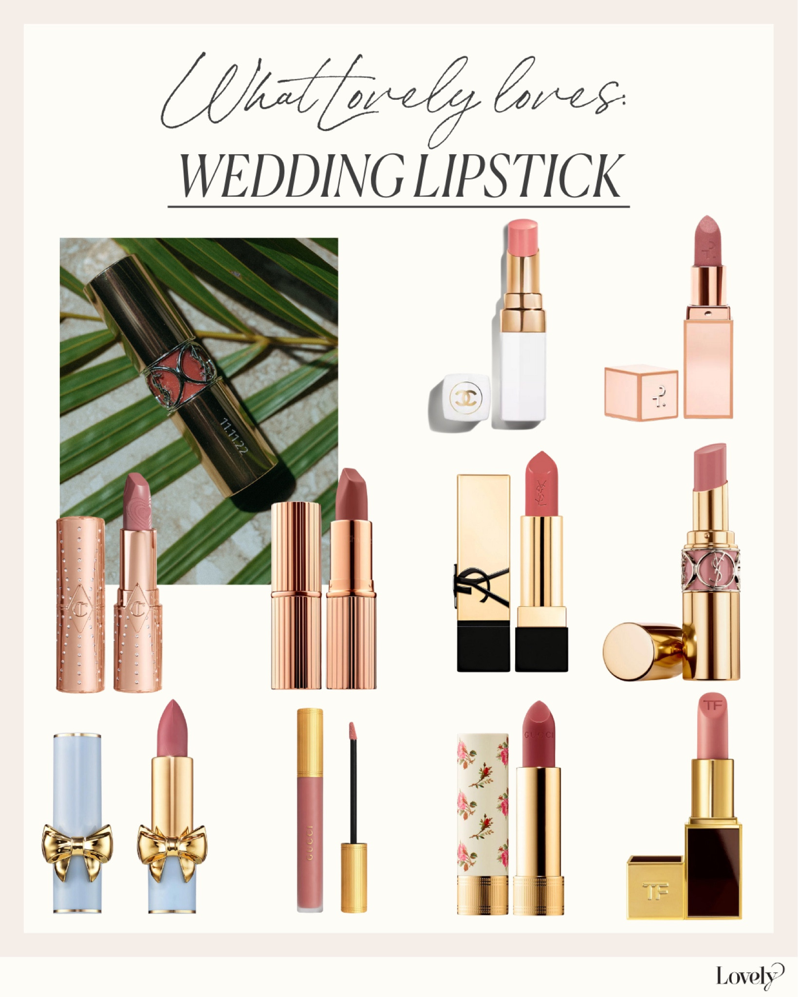 First kiss approved 💋 Lipsticks we’re loving for your wedding day.💄

Wedding, bride, lipstick, makeup

#LTKwedding #LTKbeauty