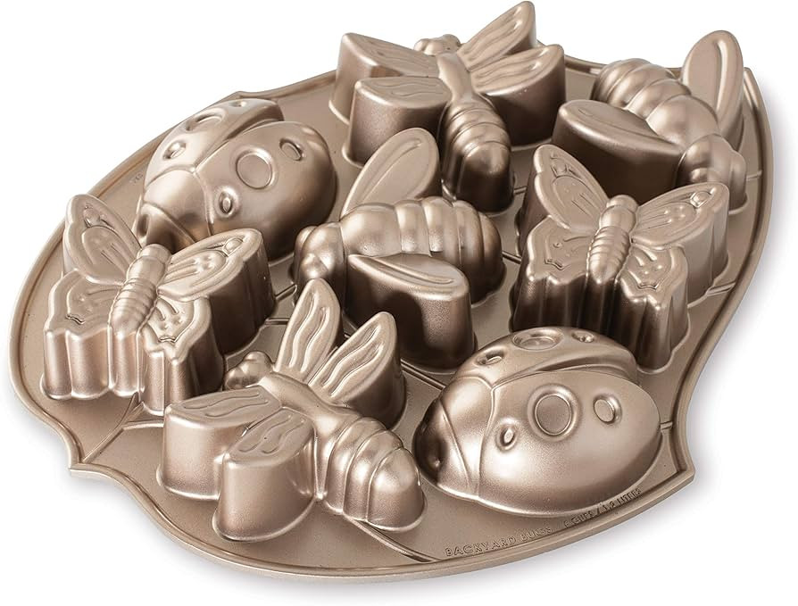 Nordic Ware Backyard Bugs Pan, Toffee | Amazon (US)