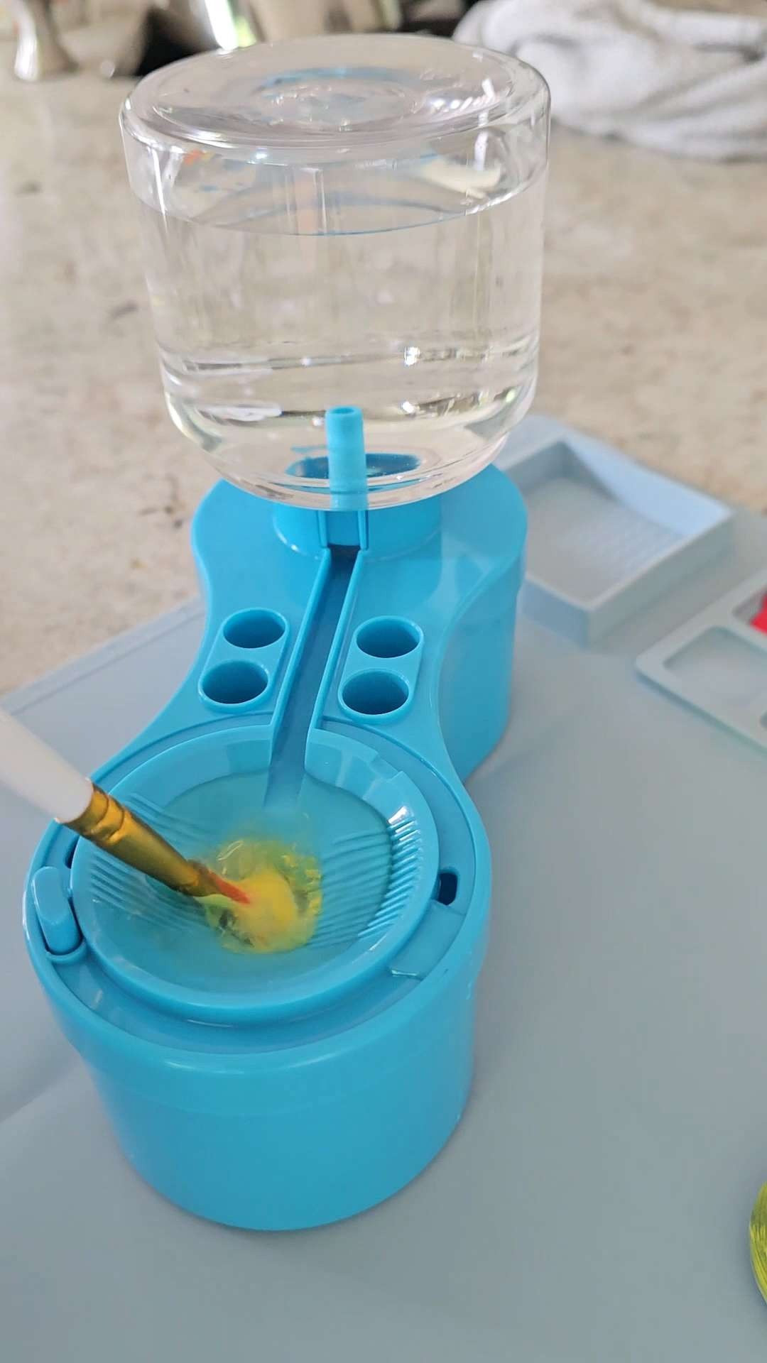 Cool art mat with a fun water feature for painting!  

 #LTKmomlife