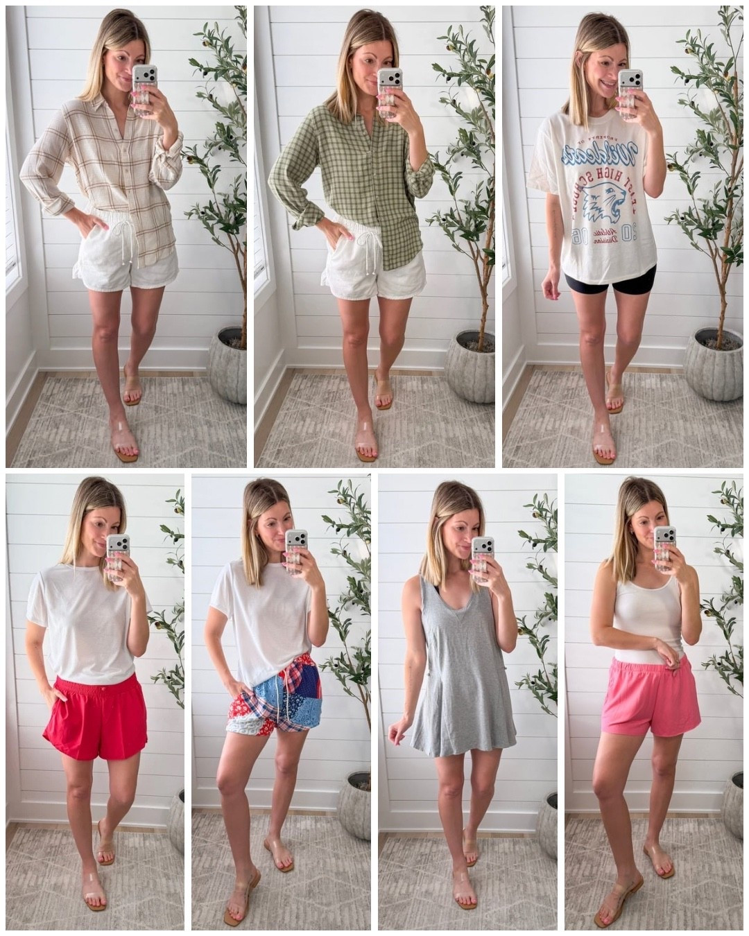 @Target #targetpartner, #target, shorts , dresses, tank tops, flannels, t-shirts, athletic wear, casual wear, spring, summer, ootd, outfit ideas, sandals, shoes 