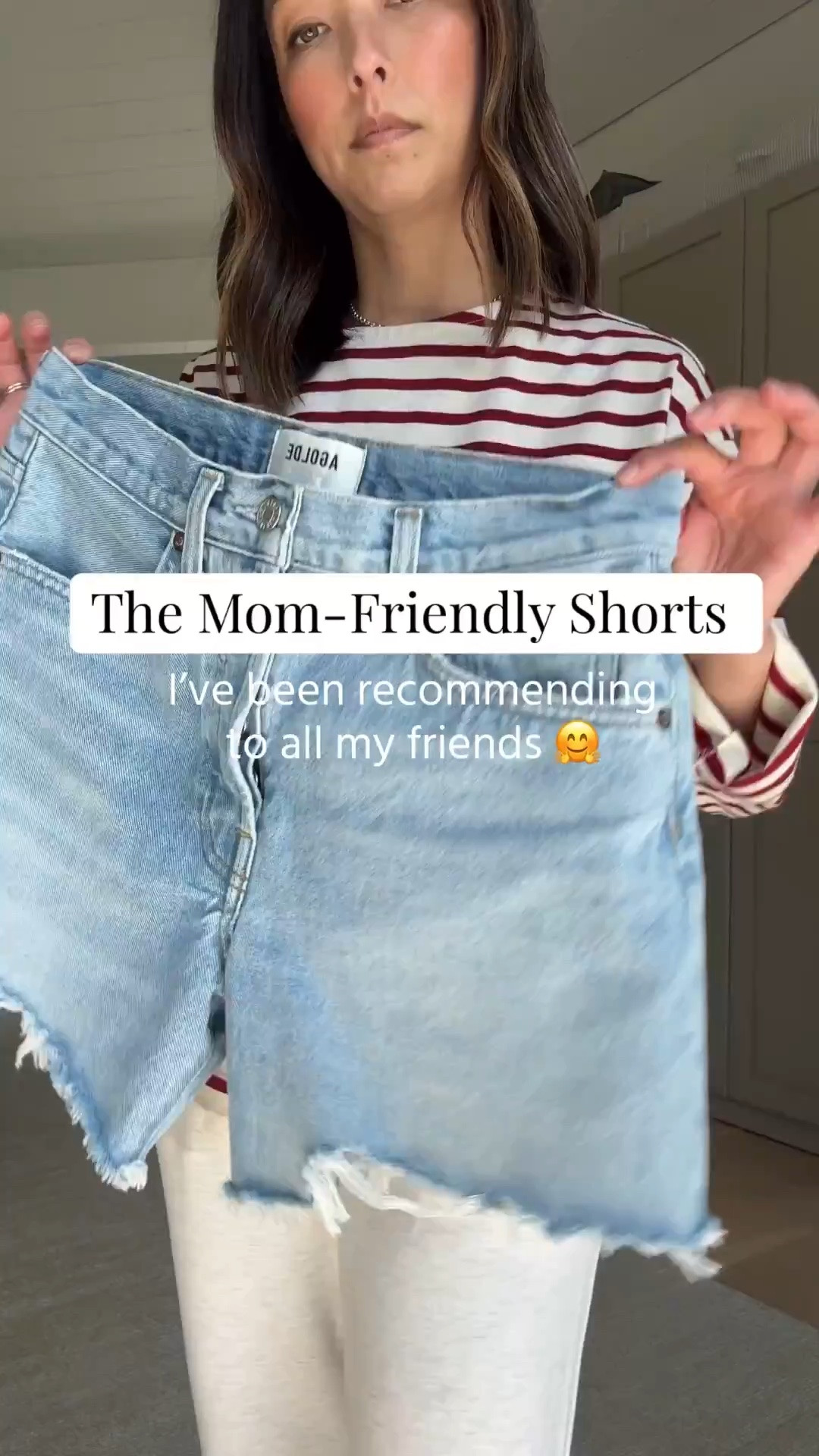 The mom-friendly shorts I’ve been recommending to all my friends. The 4.5” inseam is great!

Tuckernuck stripe tee xs
Agolde Parker in Community 25
Tkees phoebe sandals 5
J.crew raffia bag
Quince earrings
Dorsey James necklace 15"

#LTKmomlife #LTKootd #LTKPetite