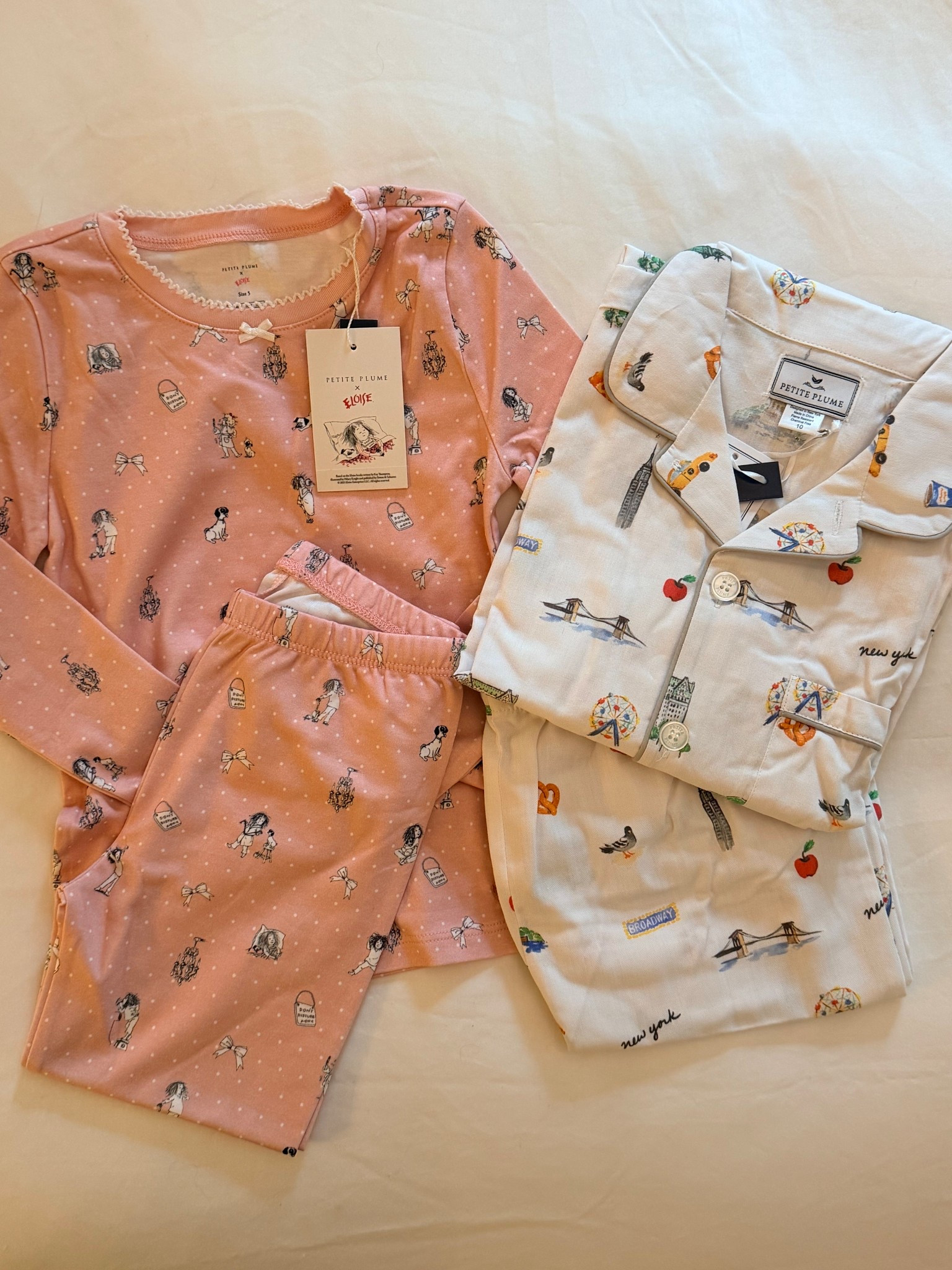 NYC trip kids Jammie’s!