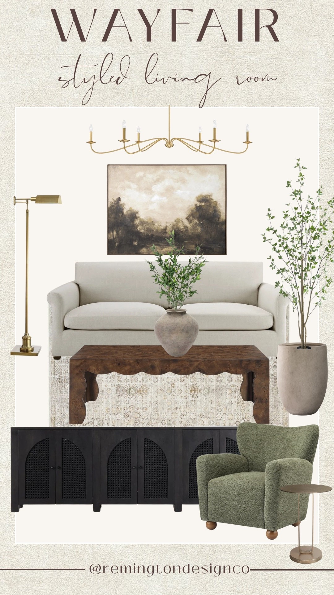 Wayfair finds, styled and saved! A cozy-classic living room moment with warm neutrals, timeless textures, and pieces that just work together!

#LTKHome #LTKSeasonal