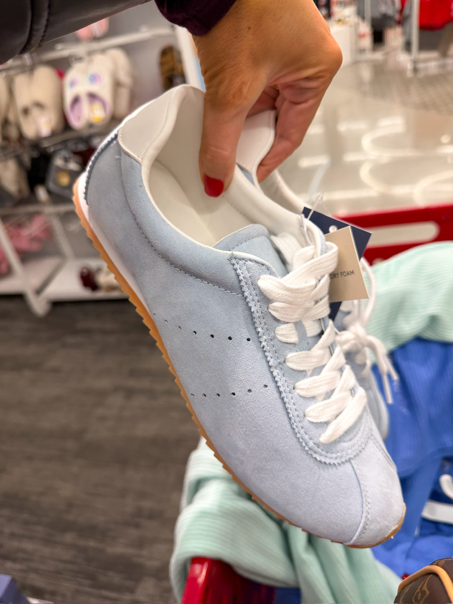 Loving these cute blue shoes for spring! The best everyday shoe to go with any outfit. So comfortable and so affordable from Target! 
Mom approved springtime everyday find women's fashion women's must haves Target finds mom approved look comfortable casual shoes Themominstyle 

#LTKmomlife #LTKSeasonal #LTKdayinmylife