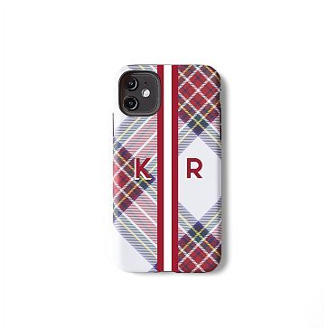 Holiday Striped Personalized Phone Case | Mark and Graham | Mark and Graham