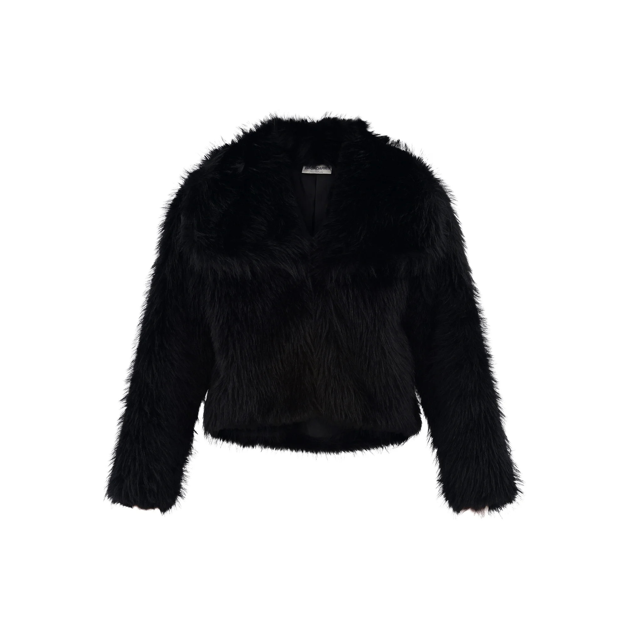 No Boundaries Feather Jacket, Women's and Women's Plus | Walmart (US)