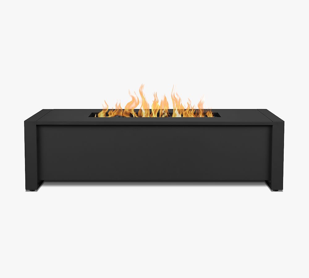 Asher 52" Rectangular Propane Fire Pit Table | Pottery Barn (US)