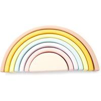Rainbow Stacker Toy Сream, Baby Montessori Toy, Busy Baby Waldorf | Etsy (US)