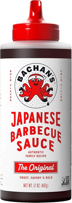 Bachan's Japanese Barbecue Sauce - Original, 17 Oz Bottle, Cold-Filled, Non GMO, No Preservatives... | Amazon (US)
