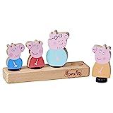 Peppa Pig Toys Wooden Family Figures Made from Responsibly Sourced Wood, Wooden Toys for 2 Year O... | Amazon (US)