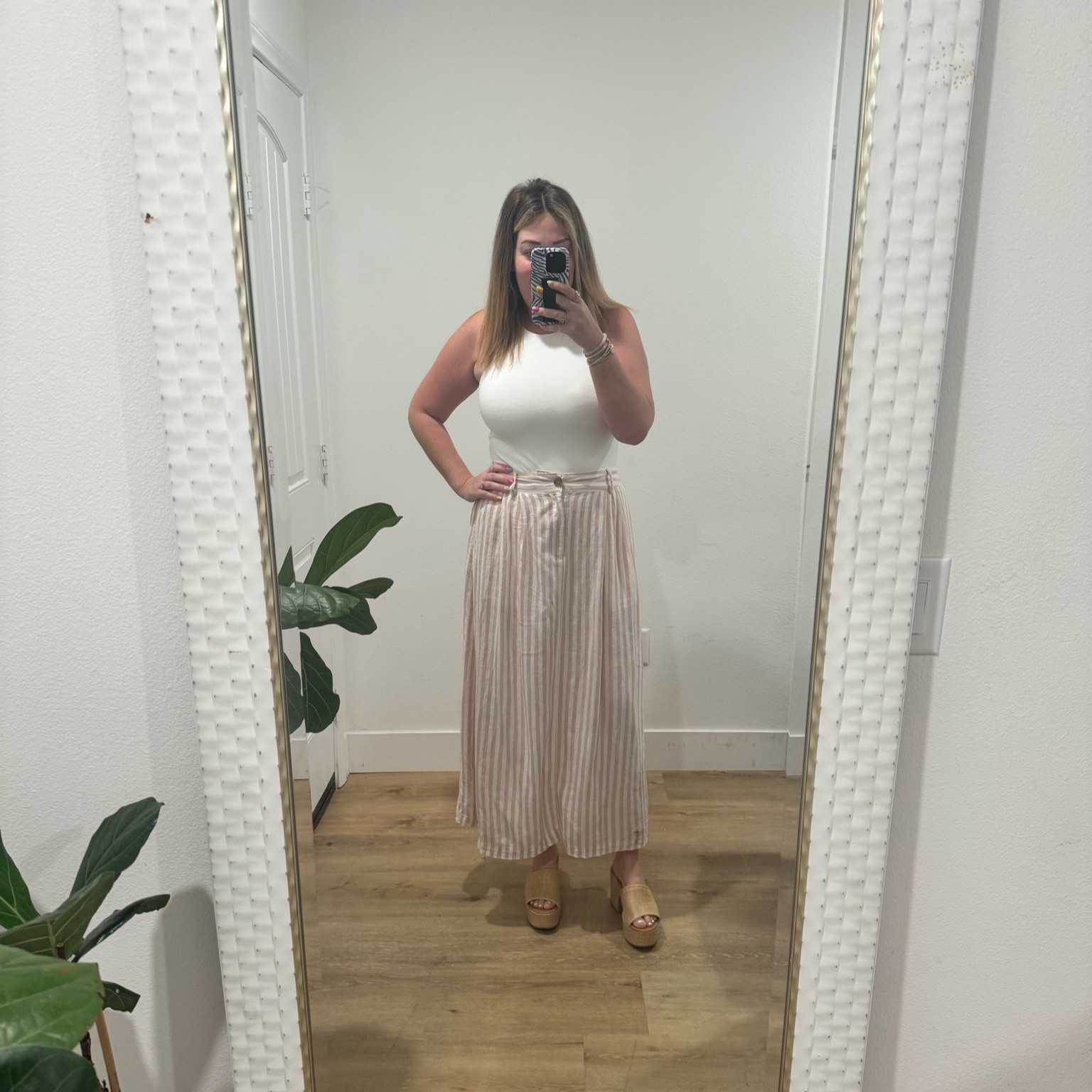 Cutest pink striped skirt, it also comes with a matching top. I’ll tag the top too!

#LTKFindsUnder50 #LTKStyleTip #LTKWorkwear