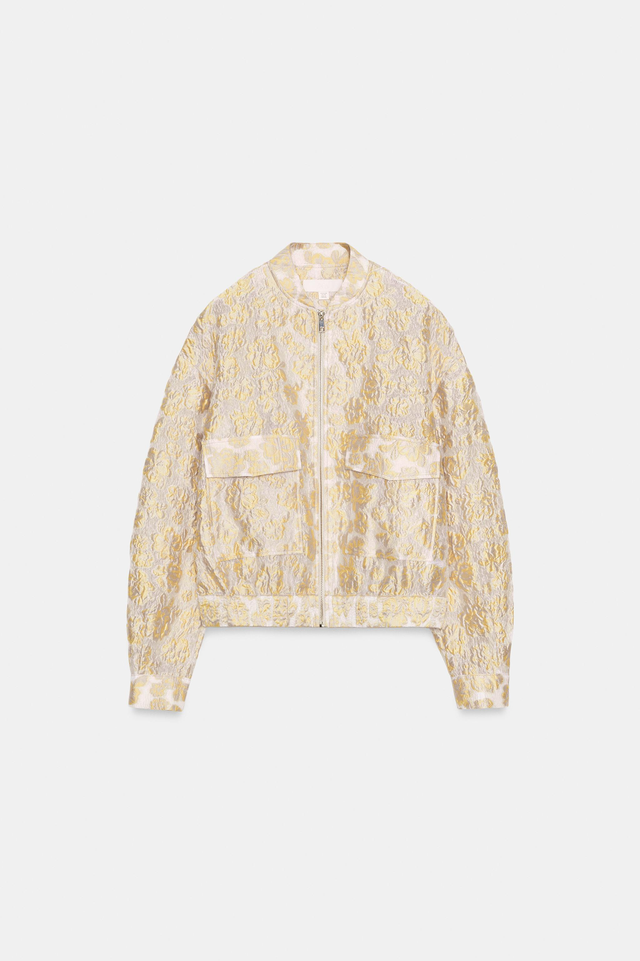 JACQUARD BOMBER JACKET | Zara US