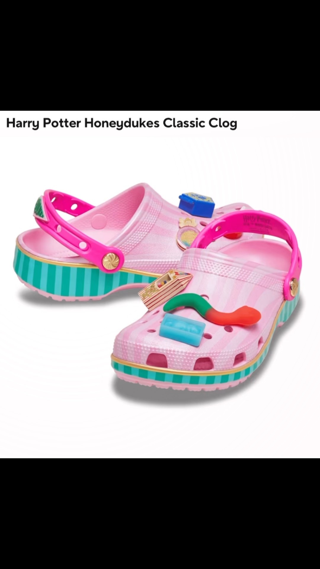 Omg! Honeydukes crocs!