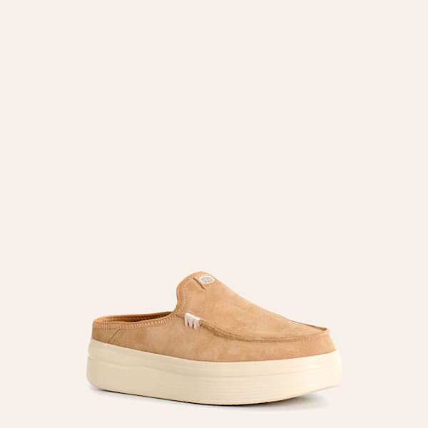Hey Dude Women's Tan Suede Austin Lift Classic Shoes | Cavender's